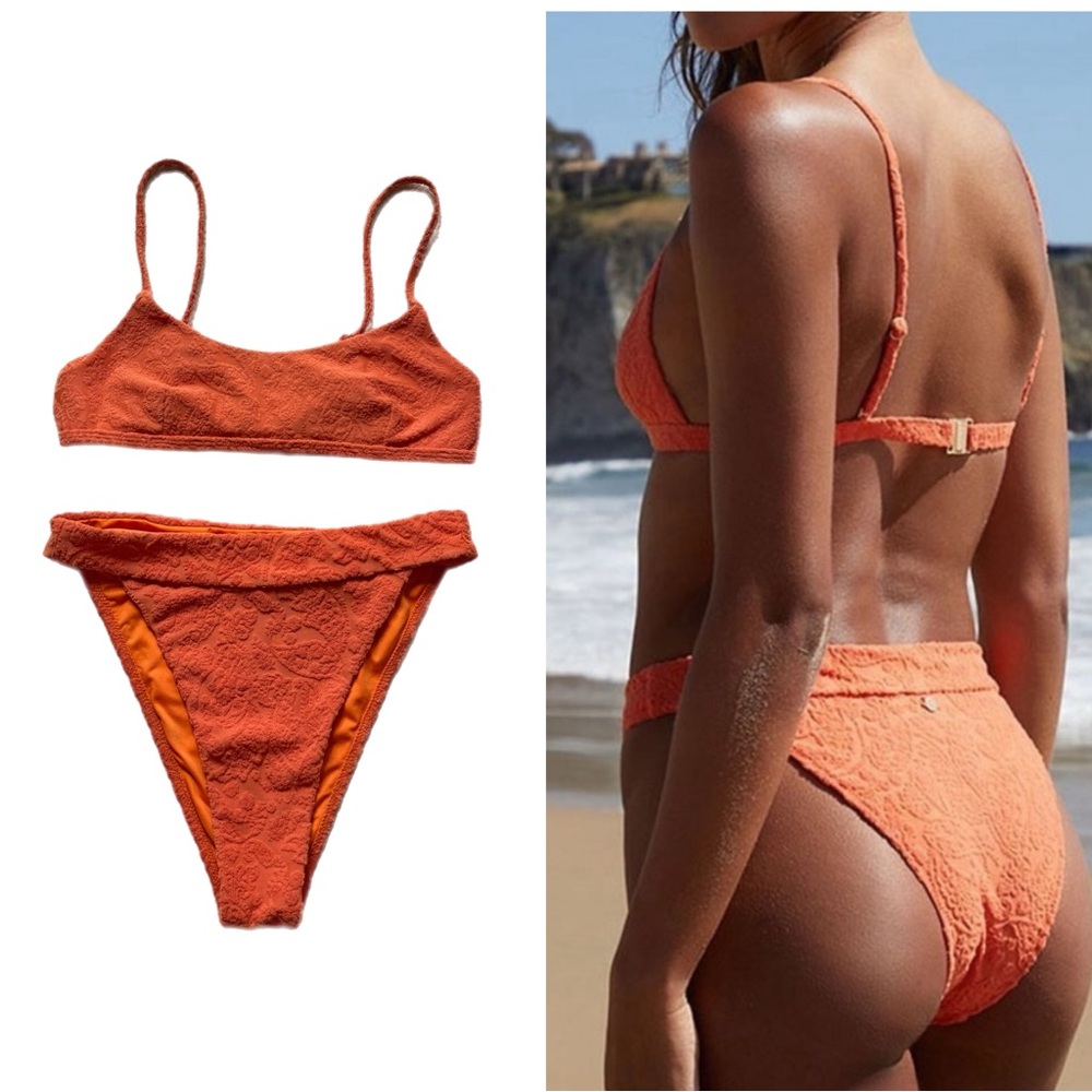 Rhythm Orange Bikini Set